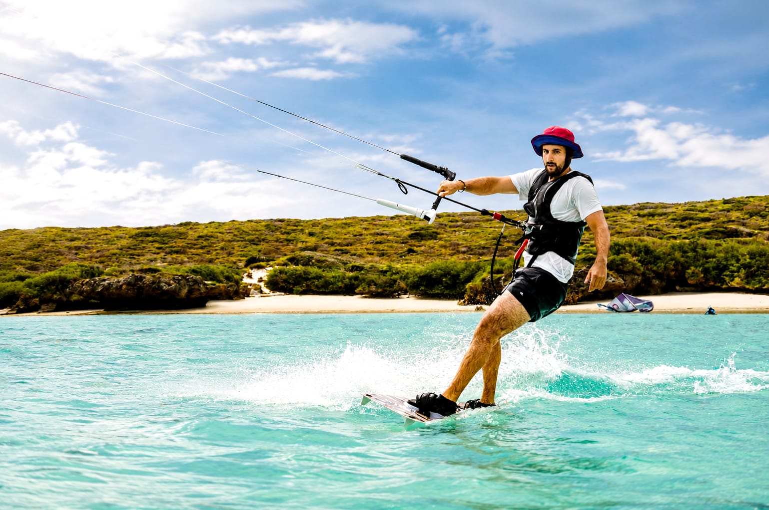 Kitesurf session